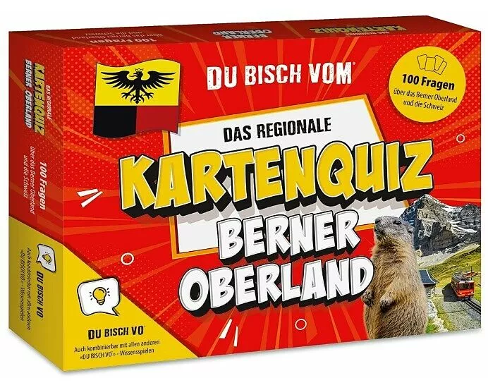 DU BISCH VOM Berner Oberland Quiz - Das Kartenspiel