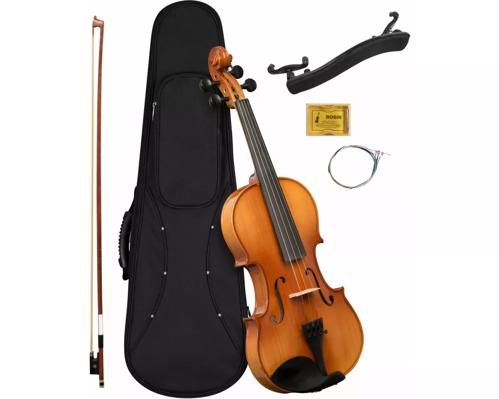 Violin Set 1/2 (incl. case black, bow, rosin)