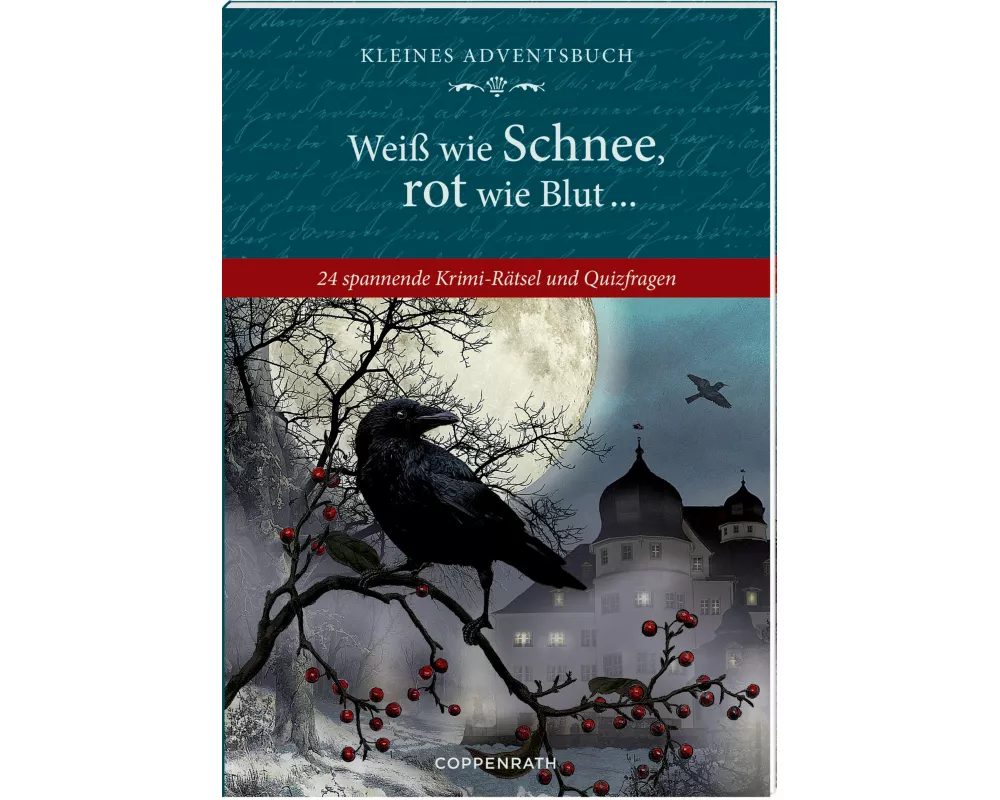 Adventskalenderbuch – Weiß wie Schnee, rot wie Blut