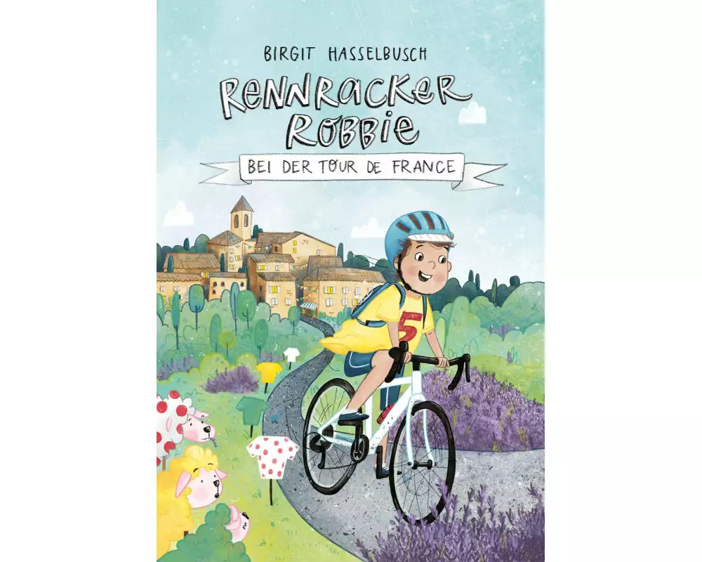 Rennracker Robbie bei der Tour de France