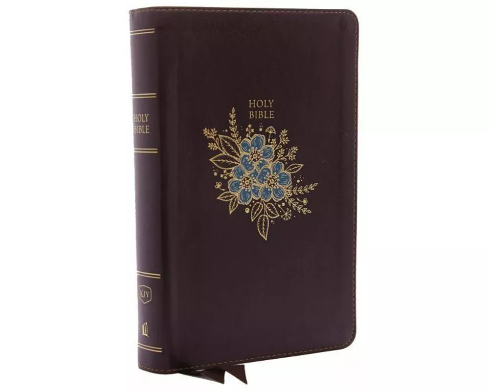 KJV Holy Bible: Personal Size Giant Print with 43,000 Cross References, Deluxe Burgundy Leathersoft, Red Letter, Comfort Print: King James Version