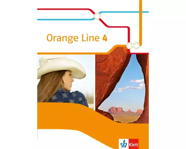 Orange Line 4. Schülerbuch (Fester Einband). Klasse 8. Ausgabe 2014