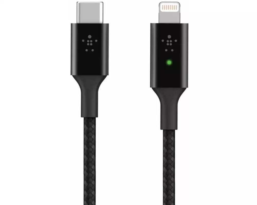 Belkin USB-Ladekabel Boost Charge LED USB-C - Lightning 1.2 m