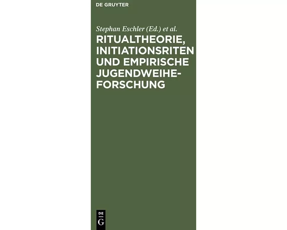 Ritualtheorie, Initiationsriten und empirische Jugendweiheforschung