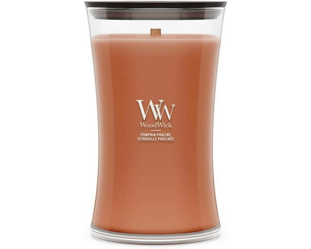 Woodwick Pumpkin Praline Large Jar