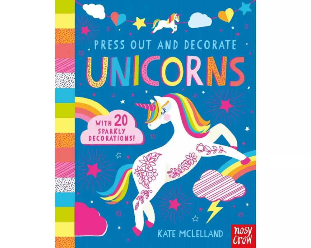 Press Out and Decorate: Unicorns