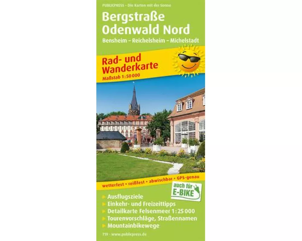 Bergstraße Odenwald Nord, Bensheim - Reichelsheim - Michelstadt