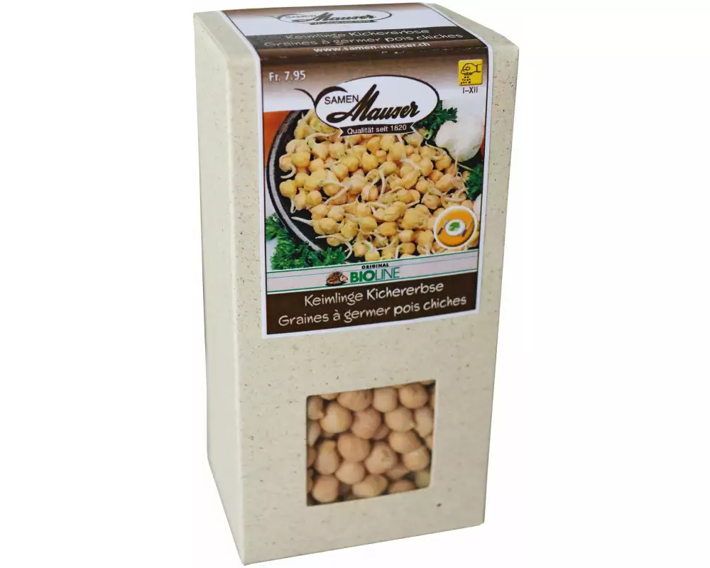 Samen Mauser Samen Keimsprossen Kichererbsen