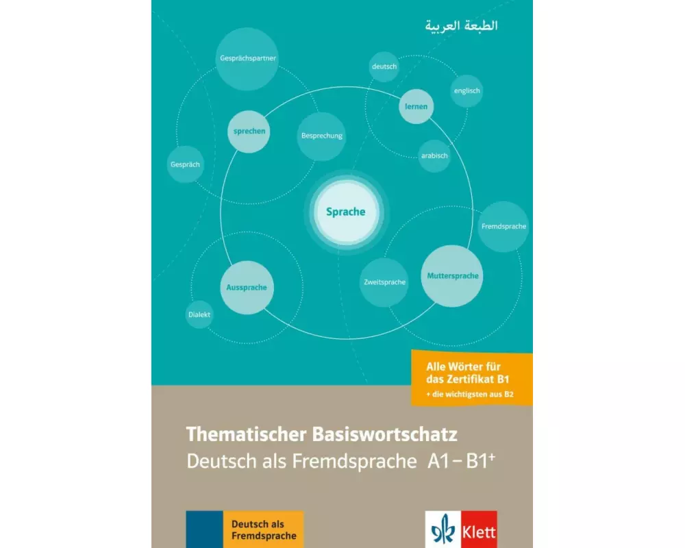 Thematischer Basiswortschatz. Deutsch als Fremdsprache A1-B1+. Mit Übersetzungen und Erläuterungen auf Arabisch