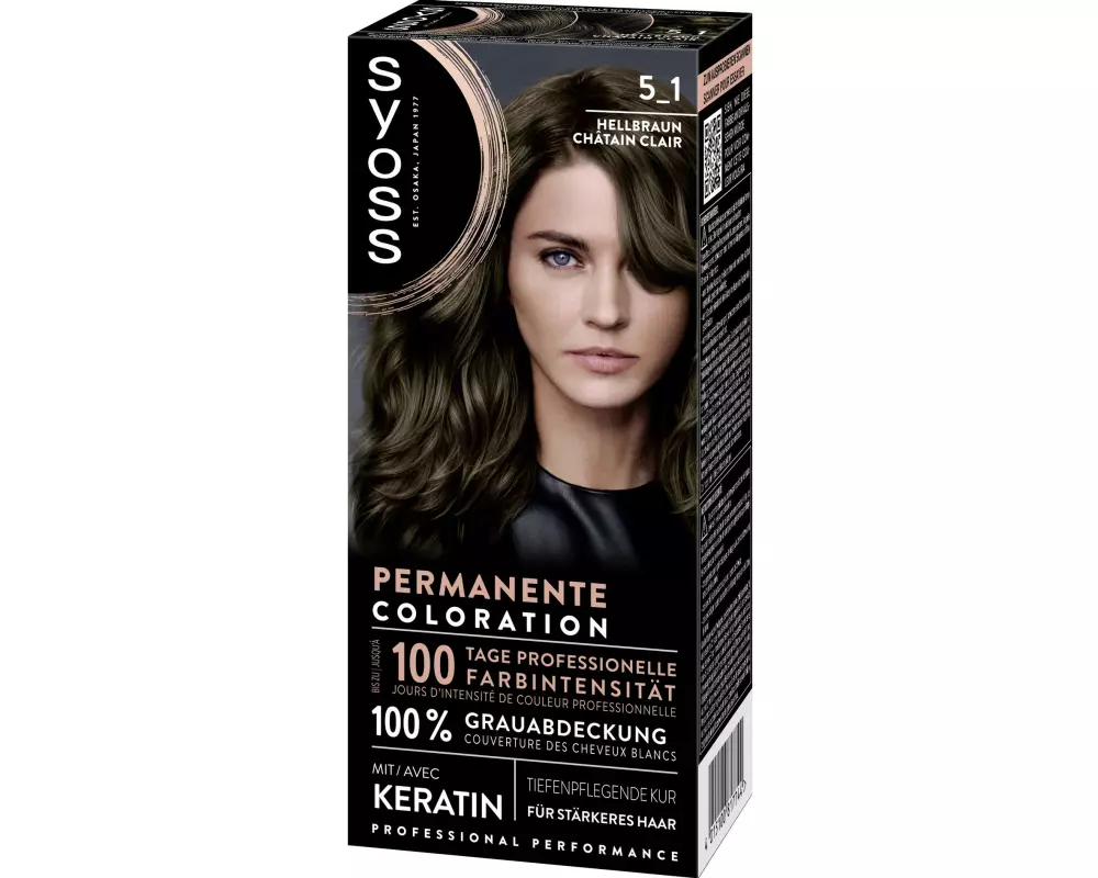 Syoss Haarcoloration 5-1 Hellbraun