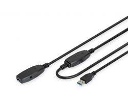 Digitus 10 m USB Data Transfer Cable