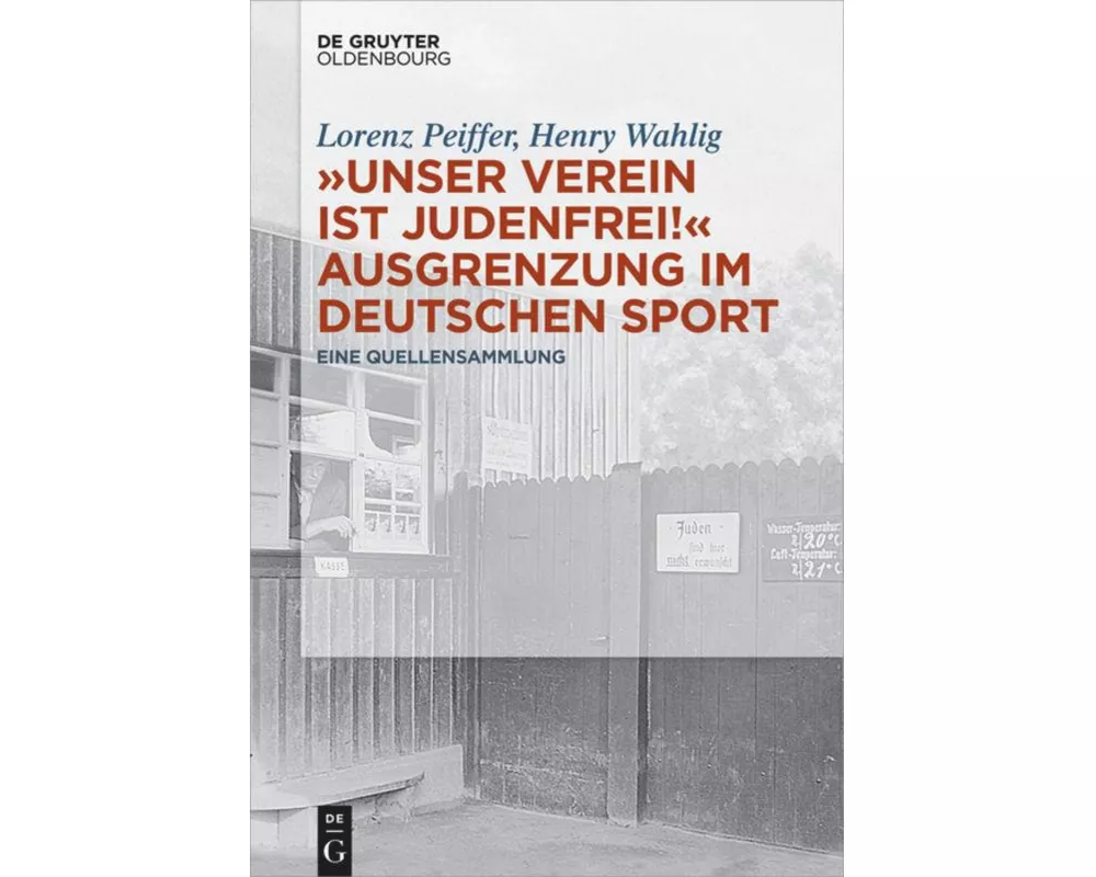 "Unser Verein ist judenfrei!" Ausgrenzung im deutschen Sport