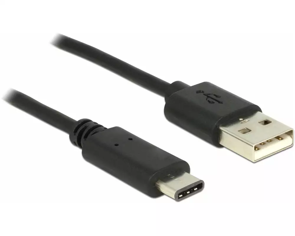 Delock USB 2.0-Kabel USB-A - USB-C 0.5 m