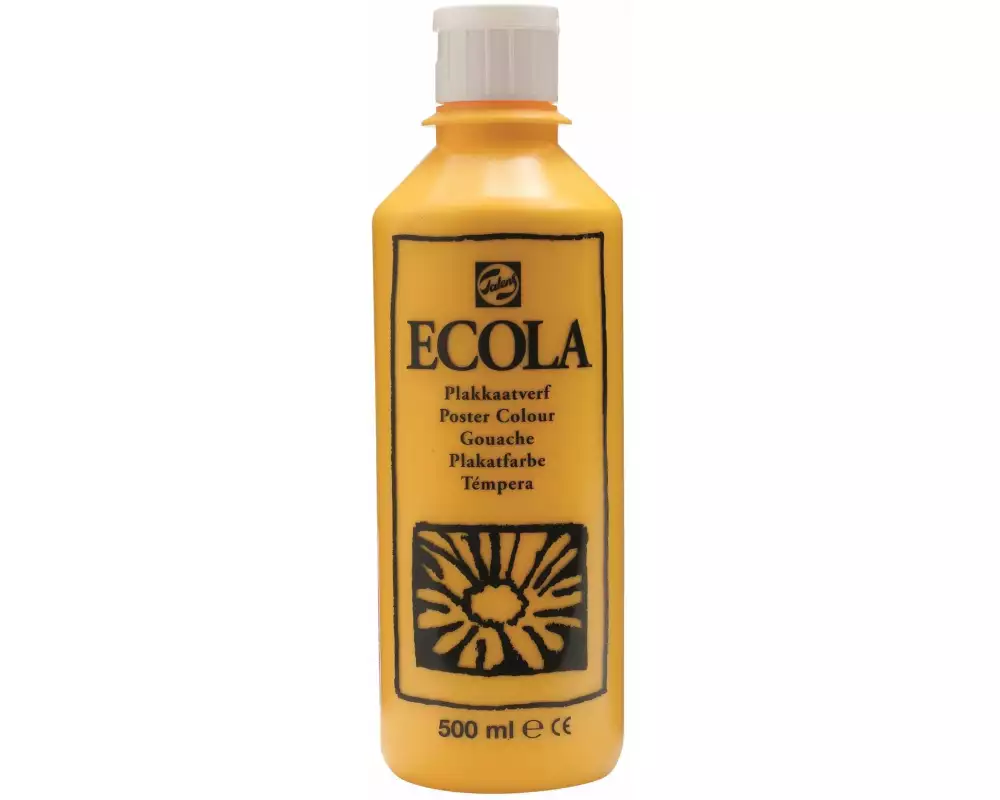 Talens Plakatfarbe Ecola 500 ml, dunkelgelb