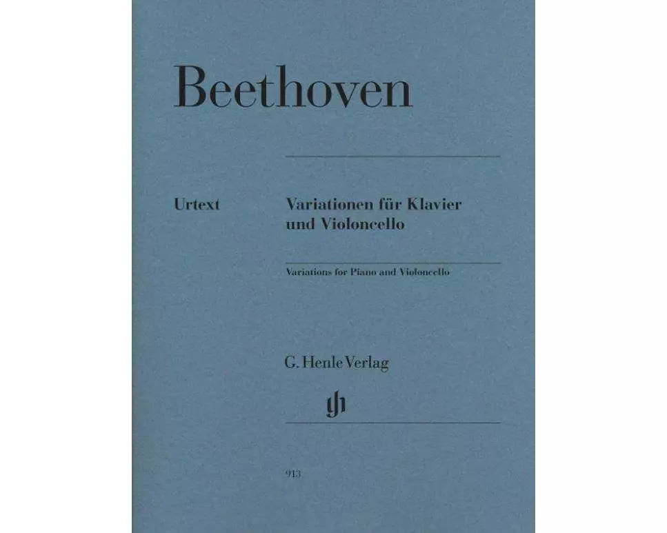 Beethoven, Ludwig van - Variationen für Klavier und Violoncello
