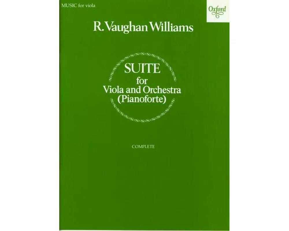 Suite for viola and orchestra (pianoforte)