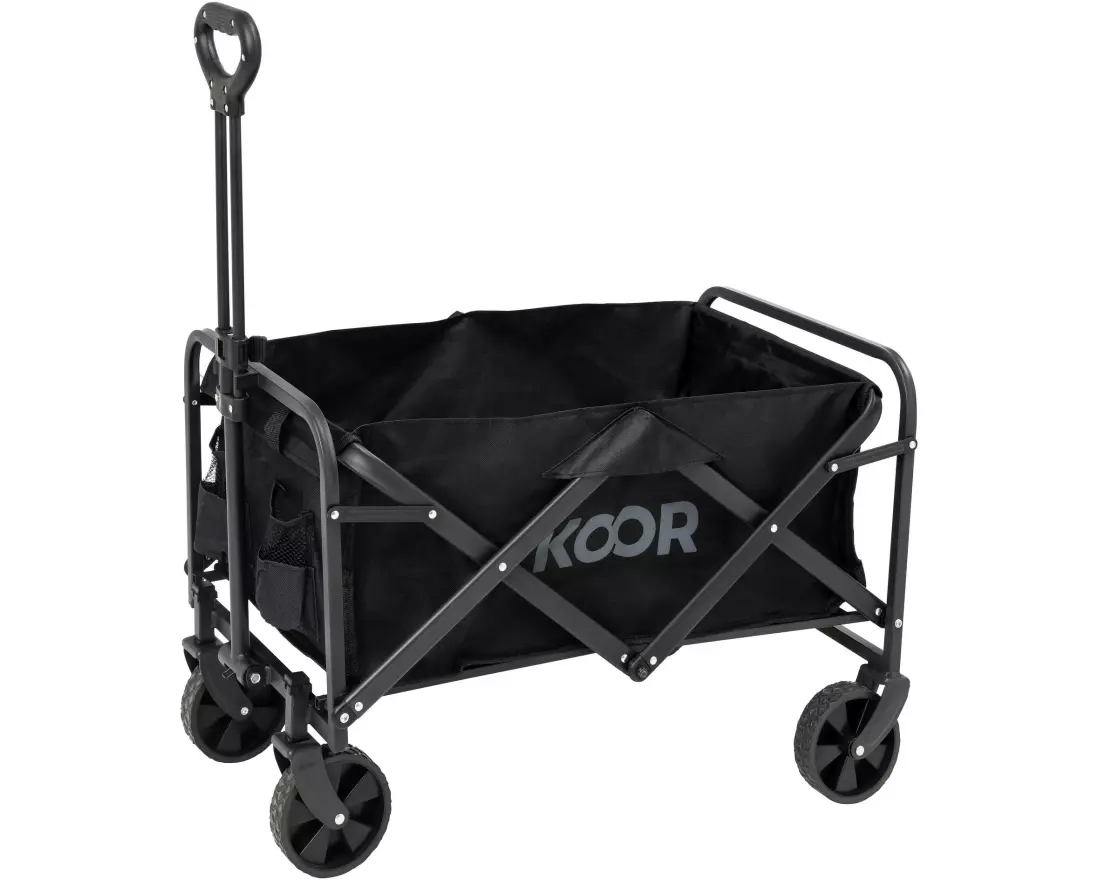 KOOR Leiterwagen Tralle, Schwarz