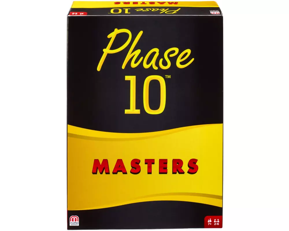 Mattel Spiele Kartenspiel Phase 10 Masters