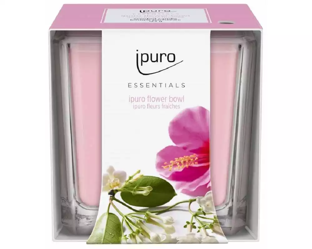 ipuro Duftkerze Flower Bowl 125 g