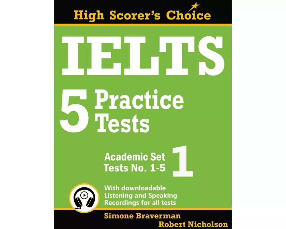 IELTS 5 Practice Tests, Academic Set 1