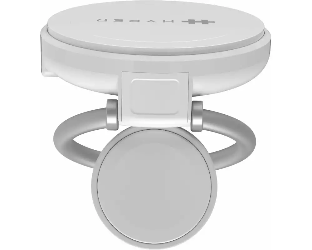 HYPER Wireless Charger Qi2 2-in-1, Weiss