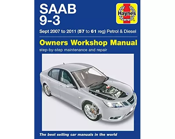 SAAB 9-3 Petrol & Diesel (07 - 11) Haynes Repair Manual