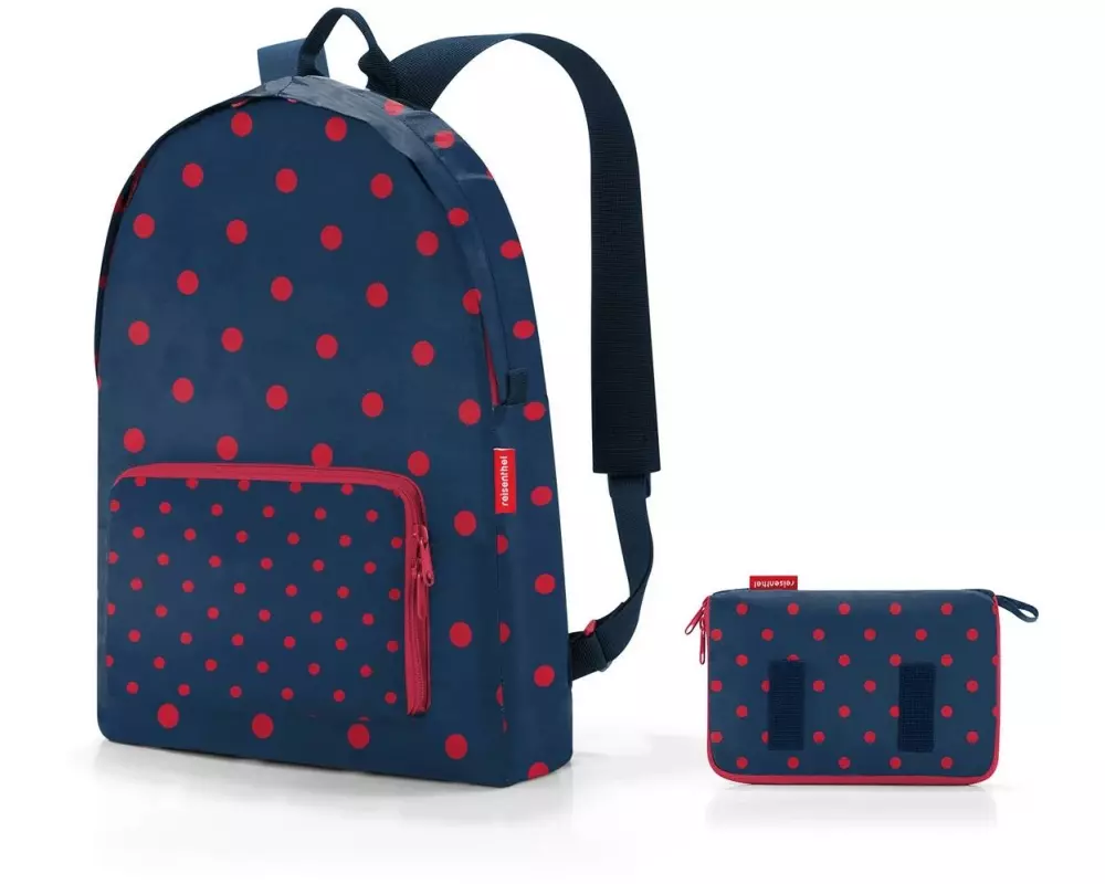 Reisenthel Rucksack Mini Maxi Mixed Dots Red