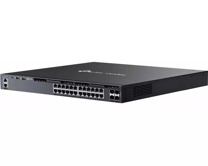 TP-Link PoE+ Switch L3 24 x 1G + 4 x 10G SG6428XHP 28 Port