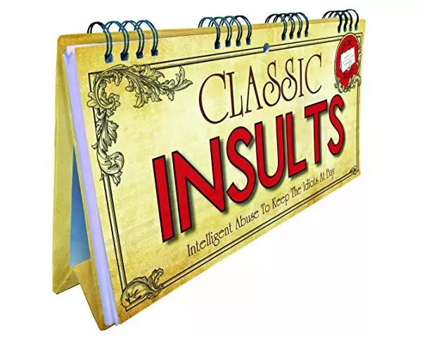 Classic Insults Flip Book