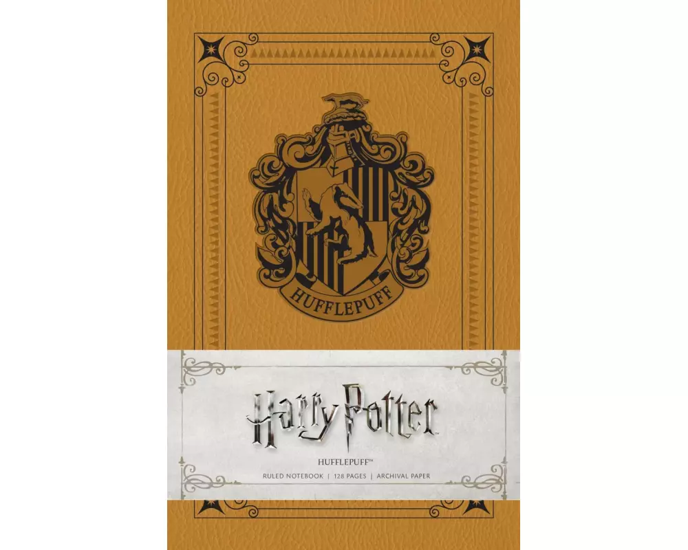 Harry Potter: Hufflepuff Ruled Notebook