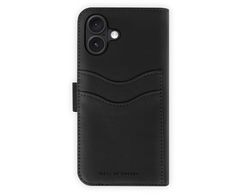 Ideal of Sweden Book Cover Magnet Wallet+ MagSafe iPhone 17 Black