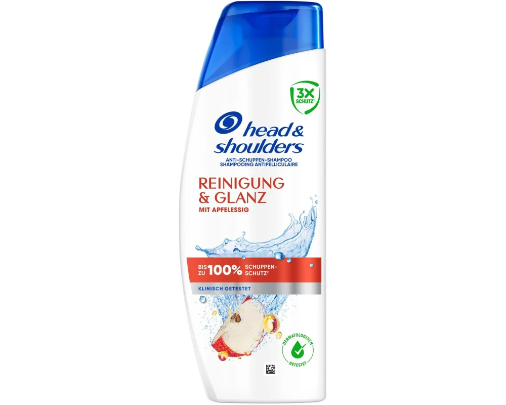 head and shoulders Anti-Schuppen Shampoo Reinigung und Glanz 250 ml