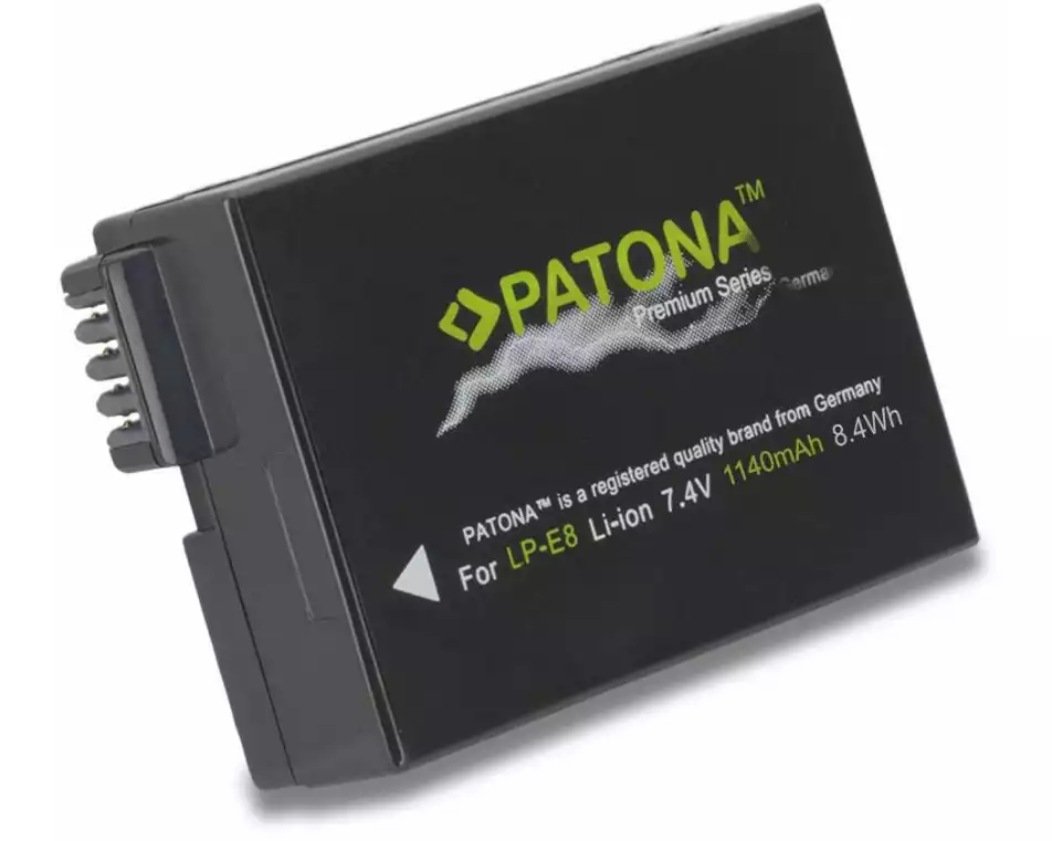 Patona Digitalkamera-Akku Premium LP-E8