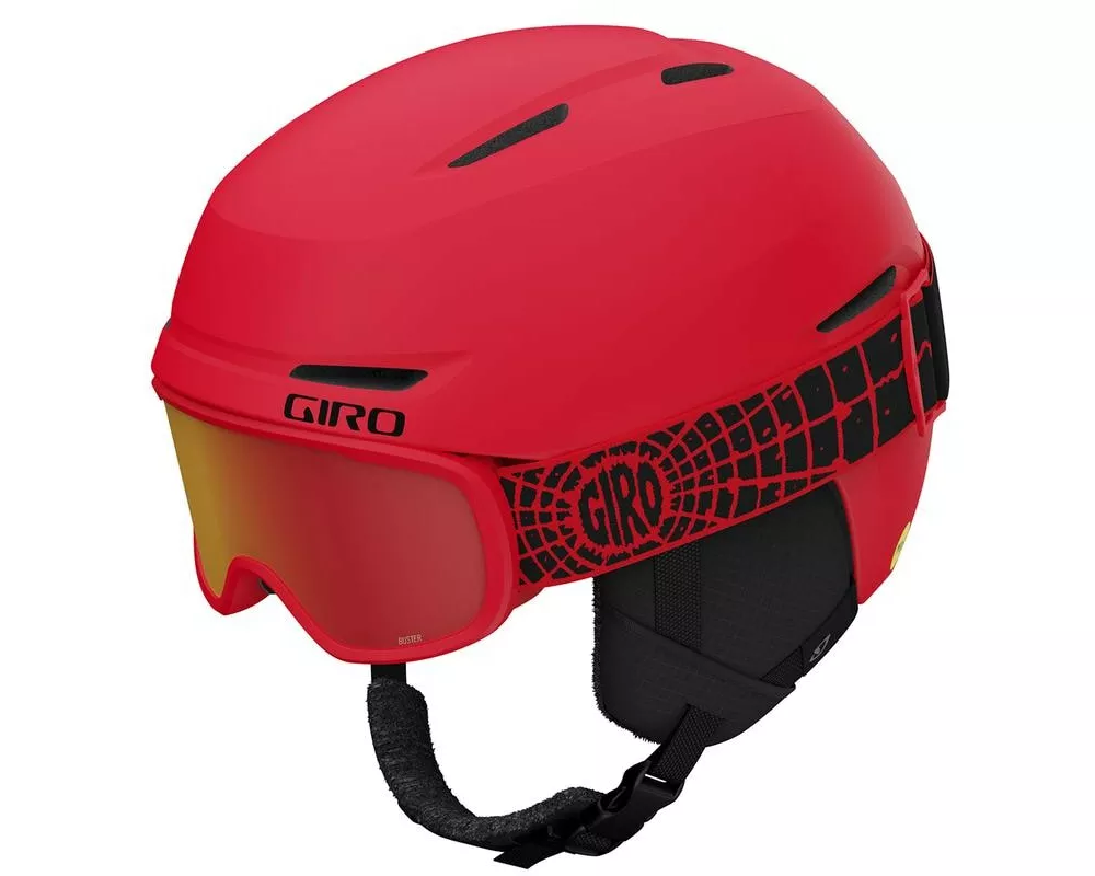 Giro Helm Spur Flash Combo Matte Bright Red, S