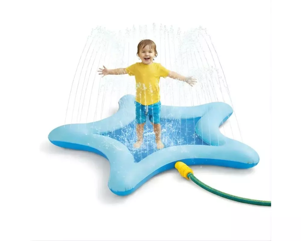 alldoro Planschbecken Wasserspielmatte mit Sprinkler Star