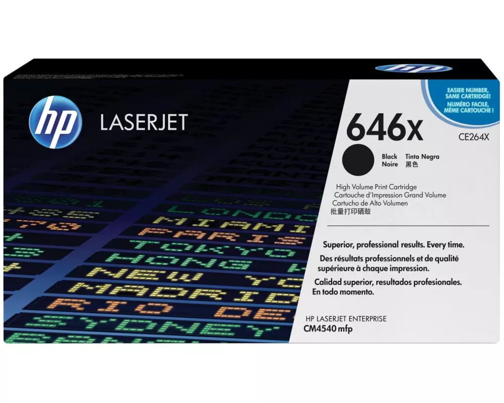 HP Toner Nr. 646X (CE264X) Black