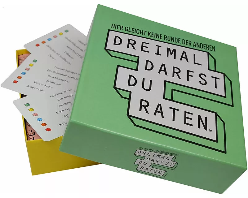 Dreimal darfst Du raten