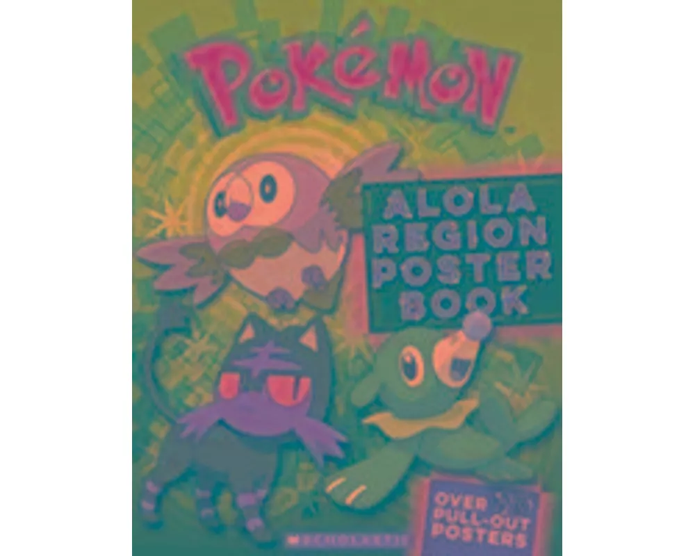 Pokemon: Alola Region Poster Book