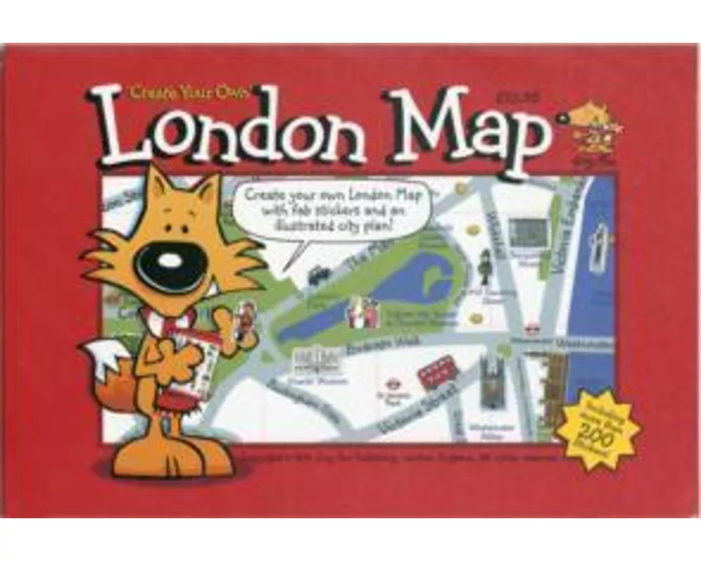 Guy Fox 'Create Your Own' London Map