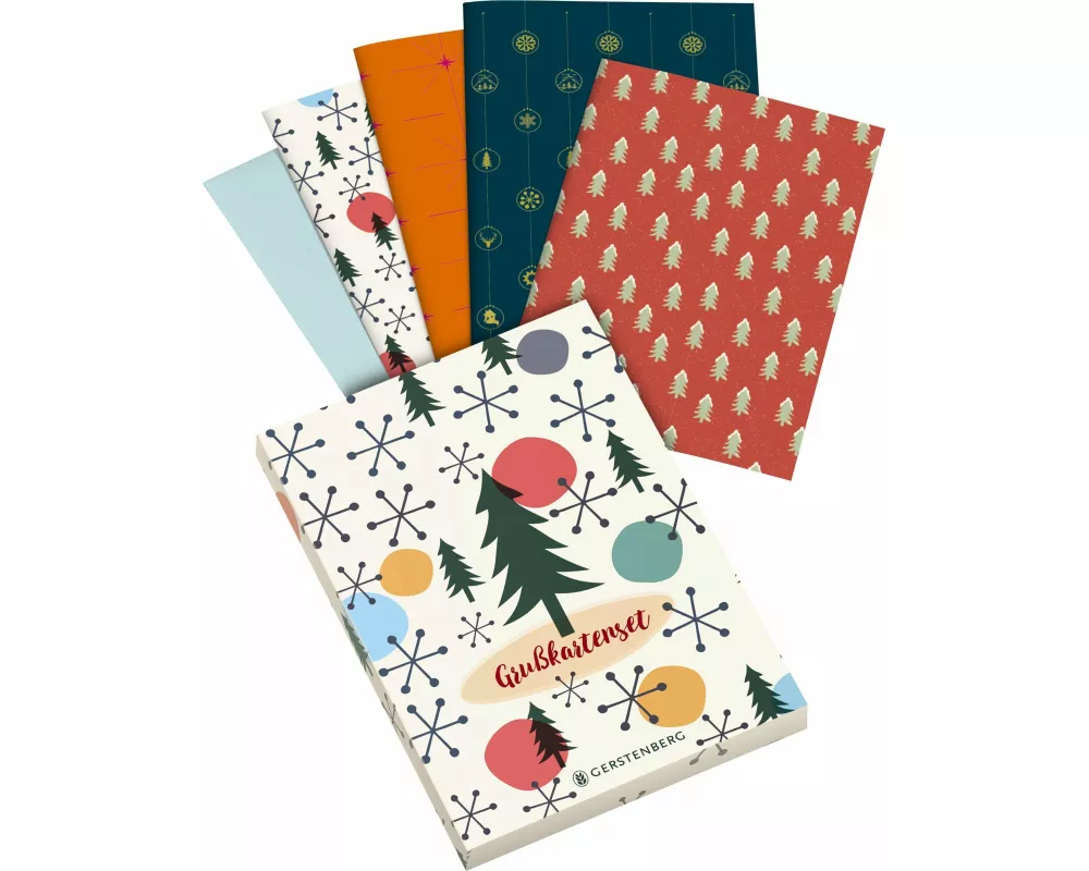 Weihnachten - Grußkartenset