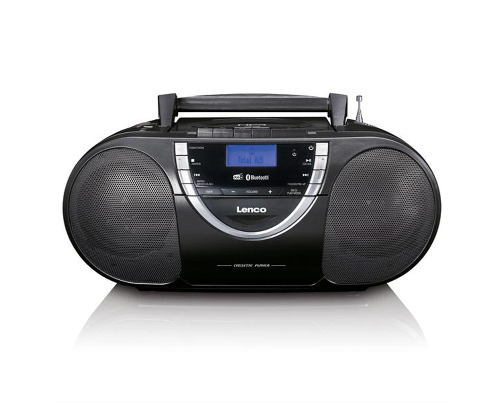 Lenco DAB+-Radio/Boombox SCD-6900, Kassette, CD/MP3-Player, FM, DAB+, black