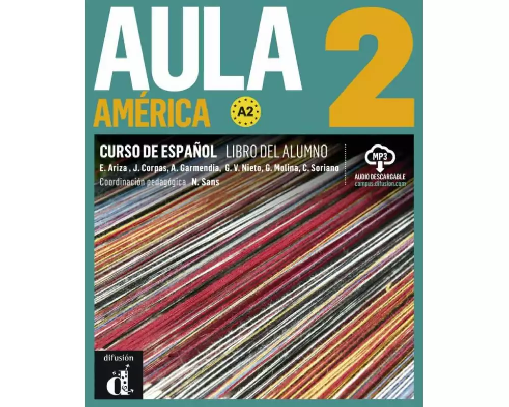Aula América 2 (A2). Libro del alumno + audios online