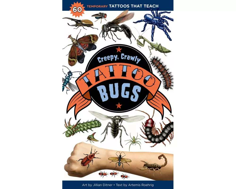 Creepy, Crawly Tattoo Bugs