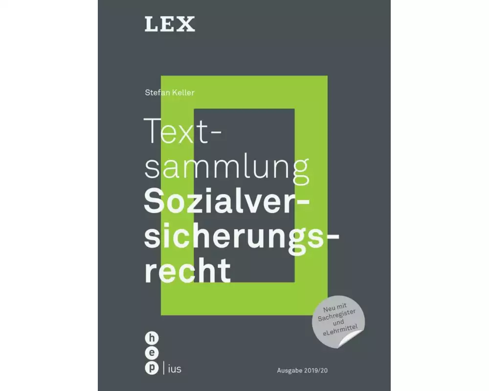Textsammlung Sozialversicherungsrecht