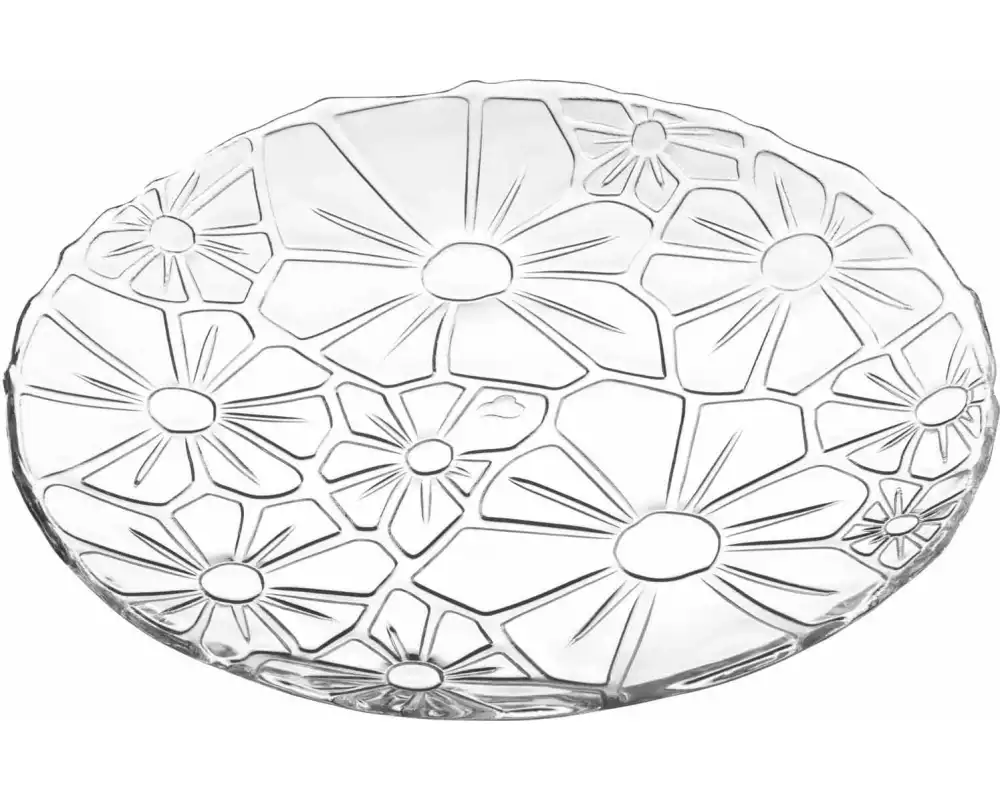 Leonardo Speiseteller Giorno 1 Stück, 27 cm, Transparent