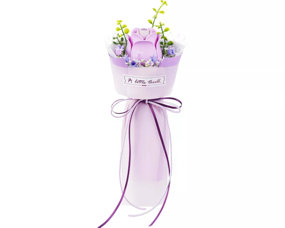ROKR Bausatz Purple Rose 3D-Holzpuzzle