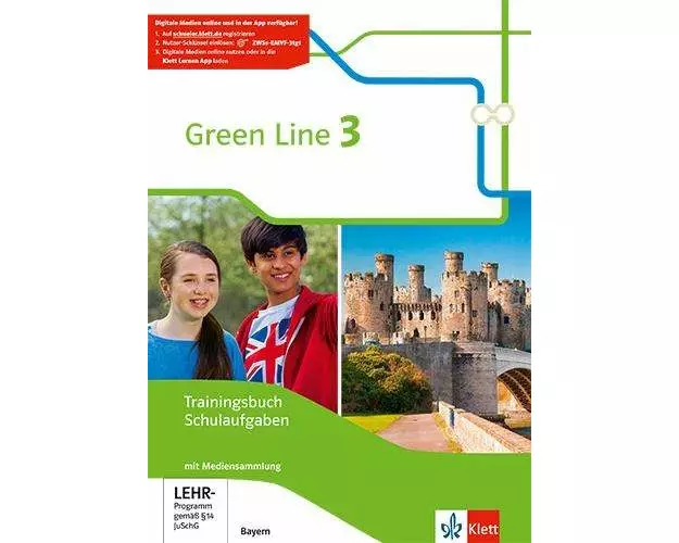 Green Line 3. Ausgabe Bayern. Trainingsbuch Schulaufgaben, Heft mit Lösungen und CD-ROM 7. Klasse