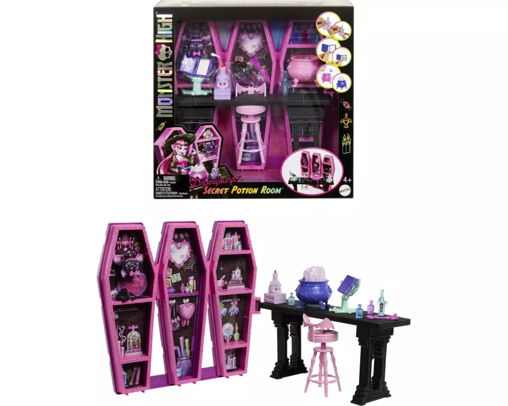 Monster High Secret Zaubertränke Spielset Draculaura