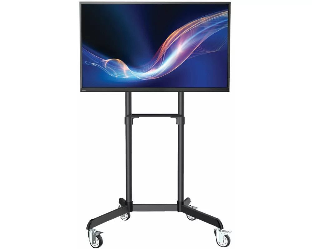 EATON TRIPPLITE Rolling TV/Monitor Cart for 37inch to 70inch, Flat-Screen Displays, Rotating Portrait/Landscape Mount