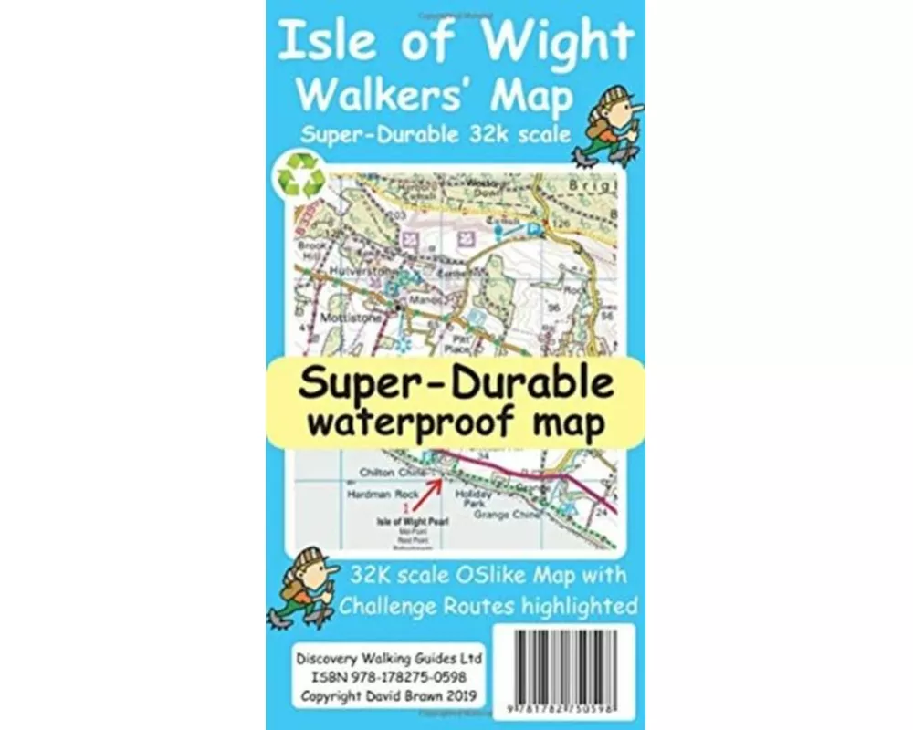 Isle of Wight Walkers Map